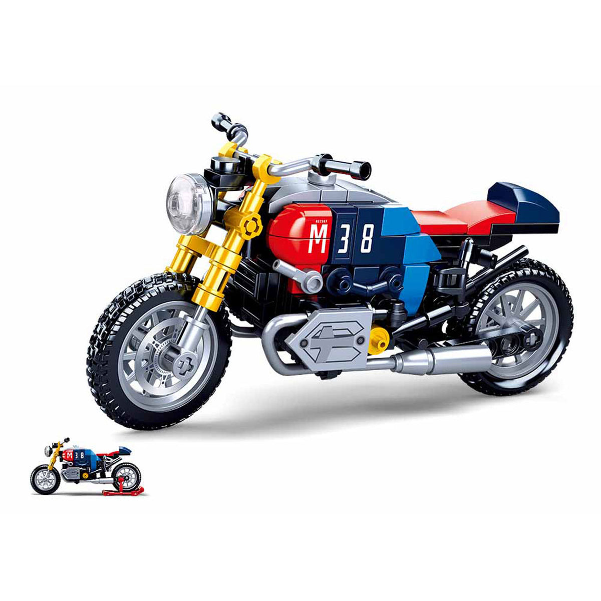 Moto da corsa Sluban - 197 pezzi.