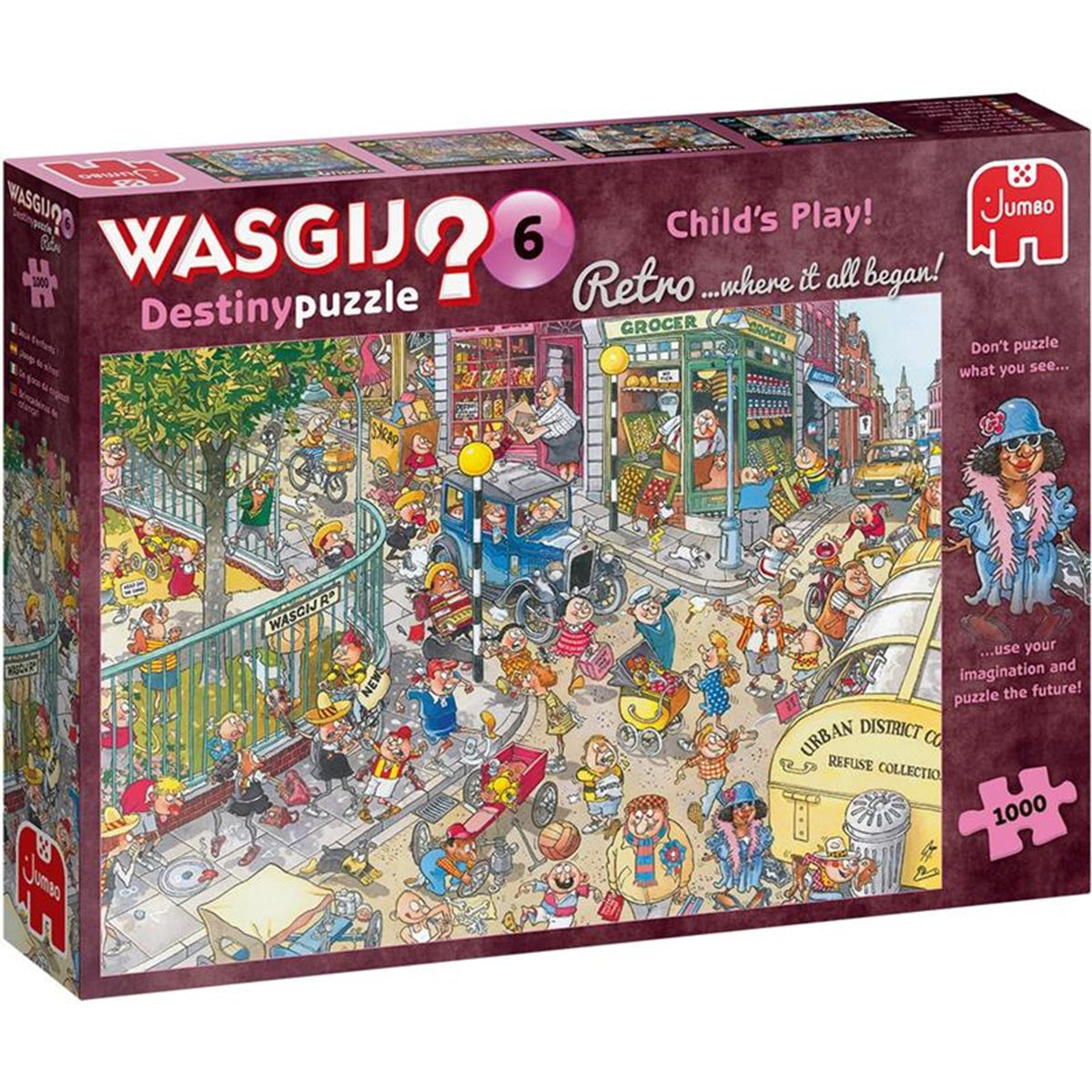 Jumbo wasgij retro destino 6 - 1000 pezzi