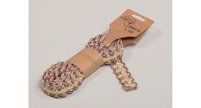 Pc. ribbon on hanger dark beige 200 cm