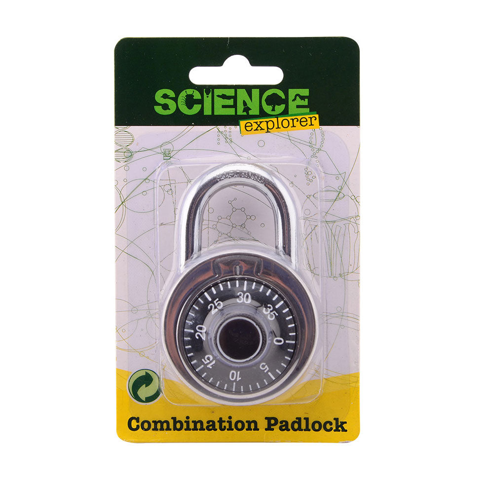 Lucchetto Johntoy Science Explorer con combinazione a combinazione