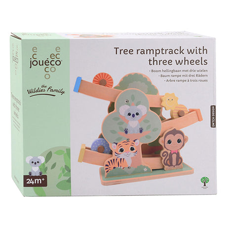 Albero rampa Jouéco junior 30 x 25 cm in legno 4 pezzi