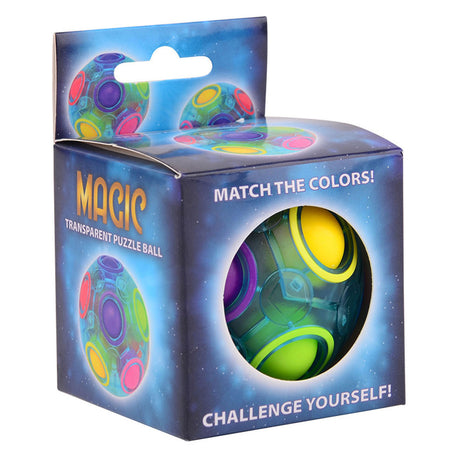 Palla puzzle magica trasparente Johntoy