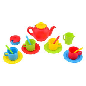 Set da tè per la cucina domestica Johntoy, 17 pezzi.