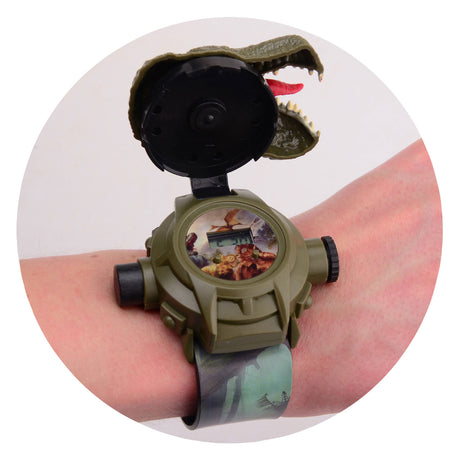 Orologio con proiezione dinosauri Johntoy, 24 immagini