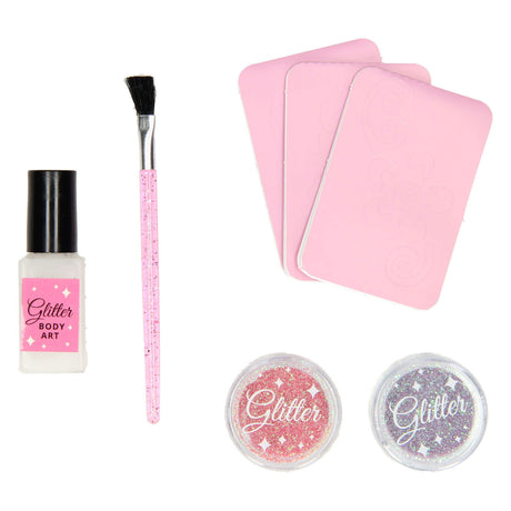 Johntoy isabella body art glitter con motivi