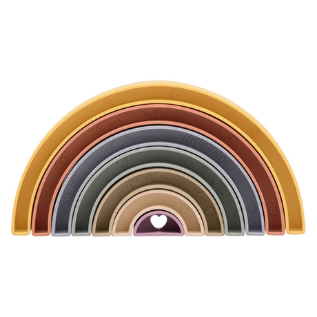 Johntoy happy world bio pila in plastica arcobaleno