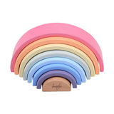Rainbow di joueco in legno, 8dlg.