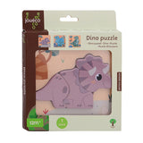 Dinosauro puzzle Jouéco. Assortimento 3+3.