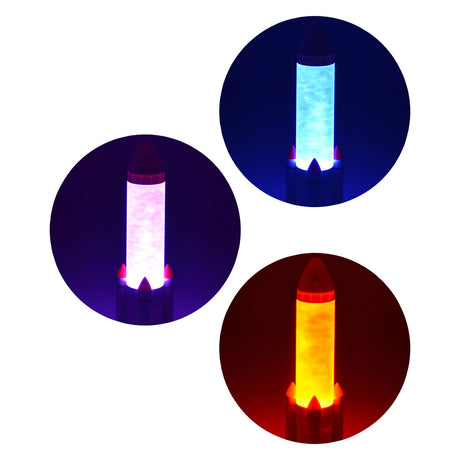 Lampada notturna a razzo Johntoy con connessione USB