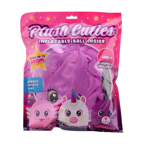 Peluche gonfiabile Johntoy con pompa, 30 cm