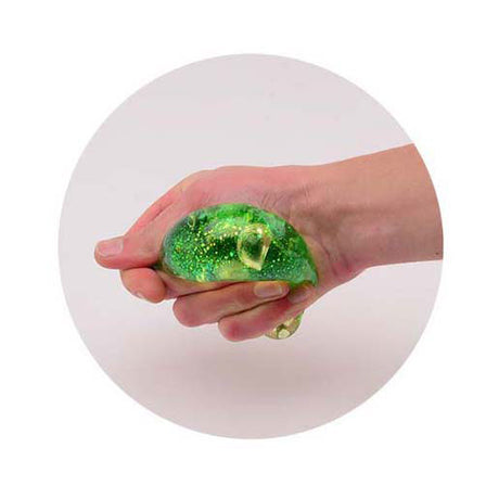 Cubo antistress Duckiez a lenta lievitazione con glitter