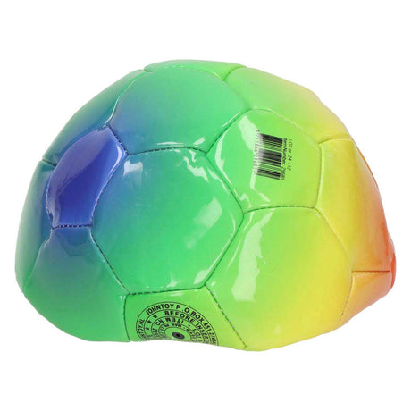 Pallone da calcio arcobaleno Johntoy - 20 cm