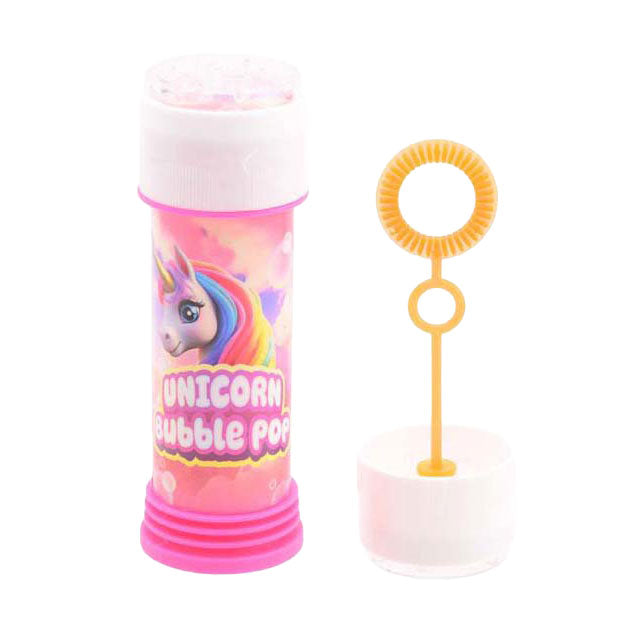 Giocattoli per soffiare bolle di unicorno Johntoy - Espositore da 24 pezzi.