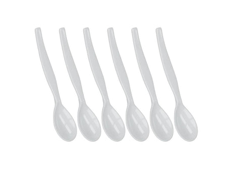 Cucchiai per uova Metaltex in plastica 12,5 cm set da 6 pezzi