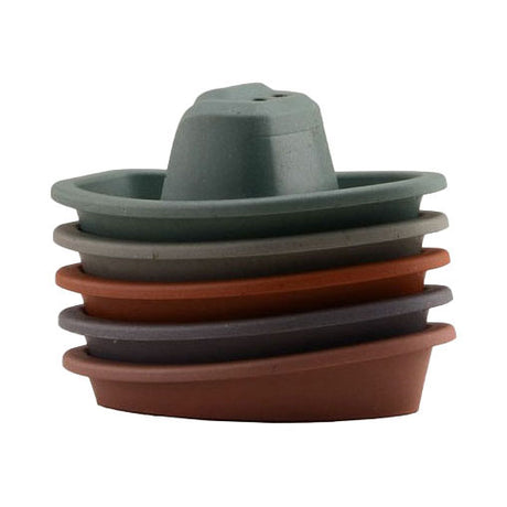 Cestini da bagno Johntoy happy world 100% plastica riciclata - 5 pz.