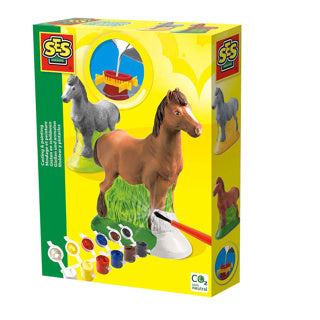 Casting di sei figure, cavallo