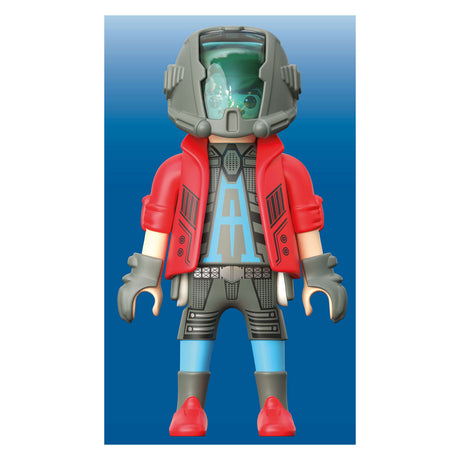 Playmobile | eroi | veicolo eroe multifunzionale | giocattoli da 4 anni | regalo per bambini | veicolo d'azione versatile | con funzione di sparo miniatura | 71832