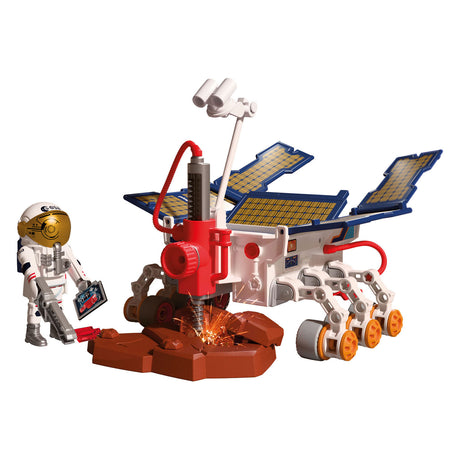 Playmobil Space Esa Mars Exploration Rover | astronauta - rover mobile con pannelli solari perforati | set di giocattoli spaziali di alta qualità per bambini dai 4 anni in su | 72012