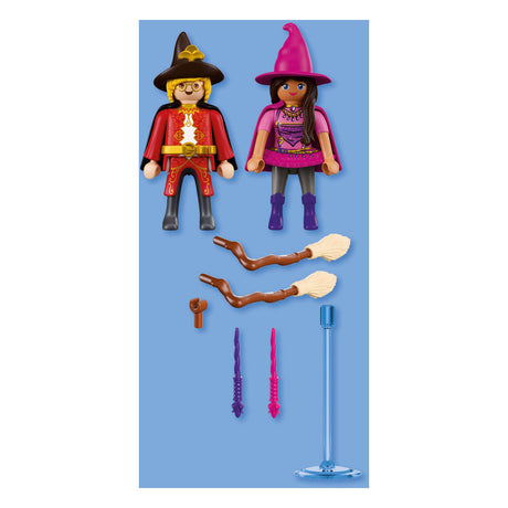 Playmobil duopack heks en tovenaar - 72023