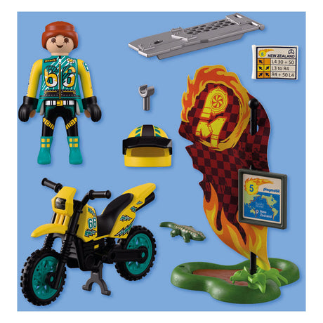 Moto fuoristrada Playmobil Cars - 72065