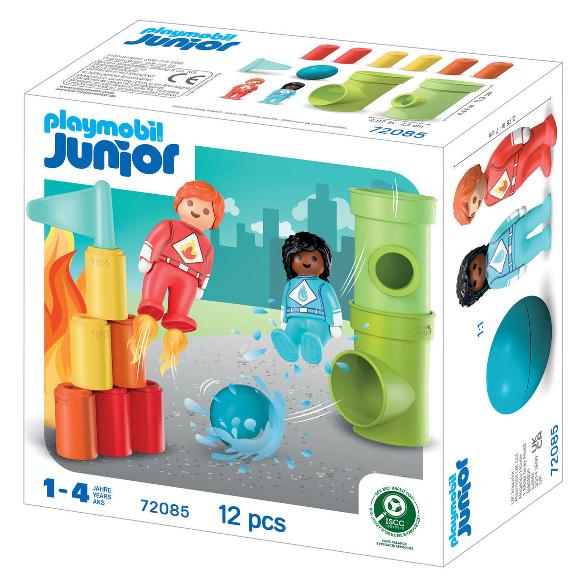 Playmobil superhelden actie bouwset - kleurrijk speelgoed avontuur.