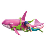Giocattolo magico dell'orca assassina Playmobil Fantasy con sirena e accessori.