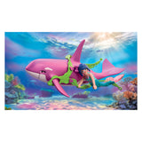 Giocattolo magico dell'orca assassina Playmobil Fantasy con sirena e accessori.