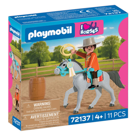Playmobil horses western paardrijden - 72137