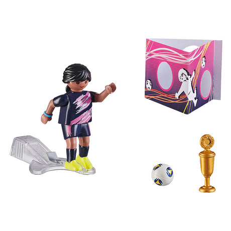 Playmobil Specials Giocatore di football con porta a muro - 70875