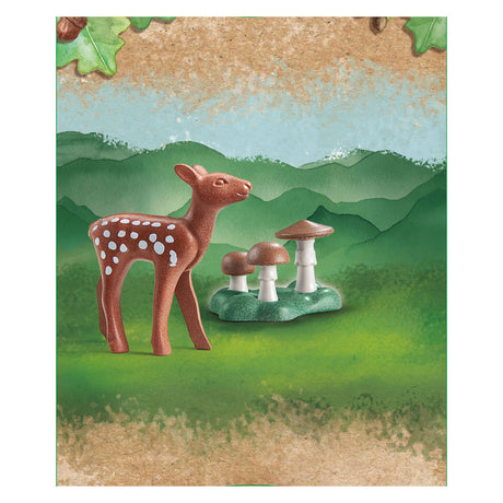 Playmobil Wiltopia cerbiatto. 7x12 cm