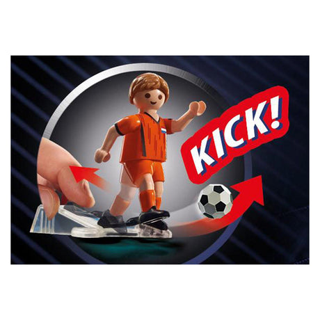 Giocatore di football d'azione sportivo Playmobil Paesi Bassi - 71130