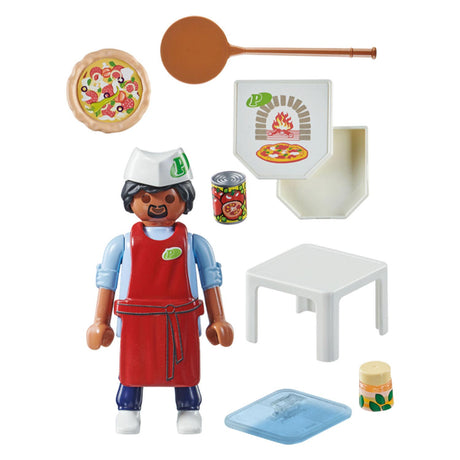 Playmobil special plus 71161 pizzaiolo | 2 pezzi