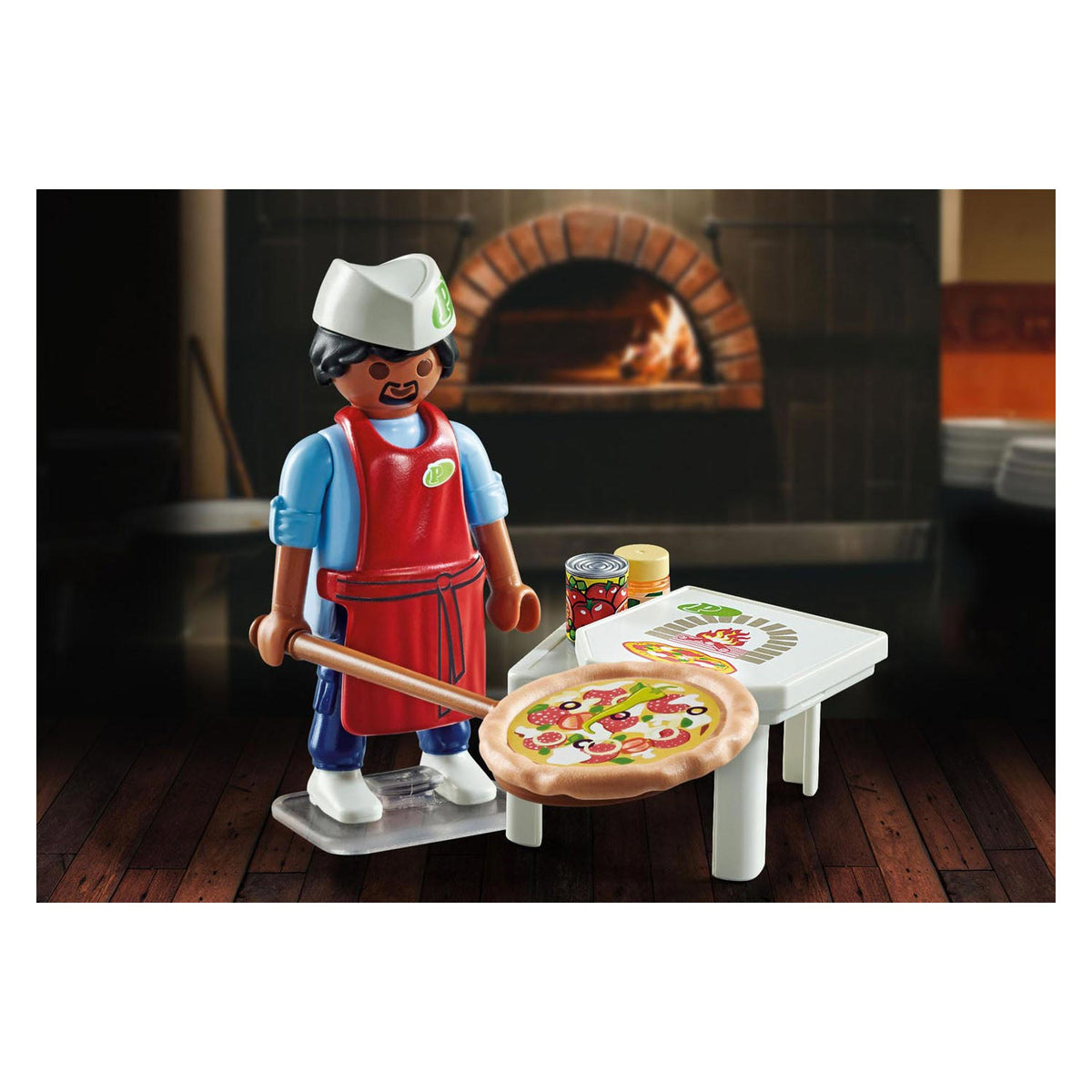 Playmobil special plus 71161 pizzaiolo | 2 pezzi