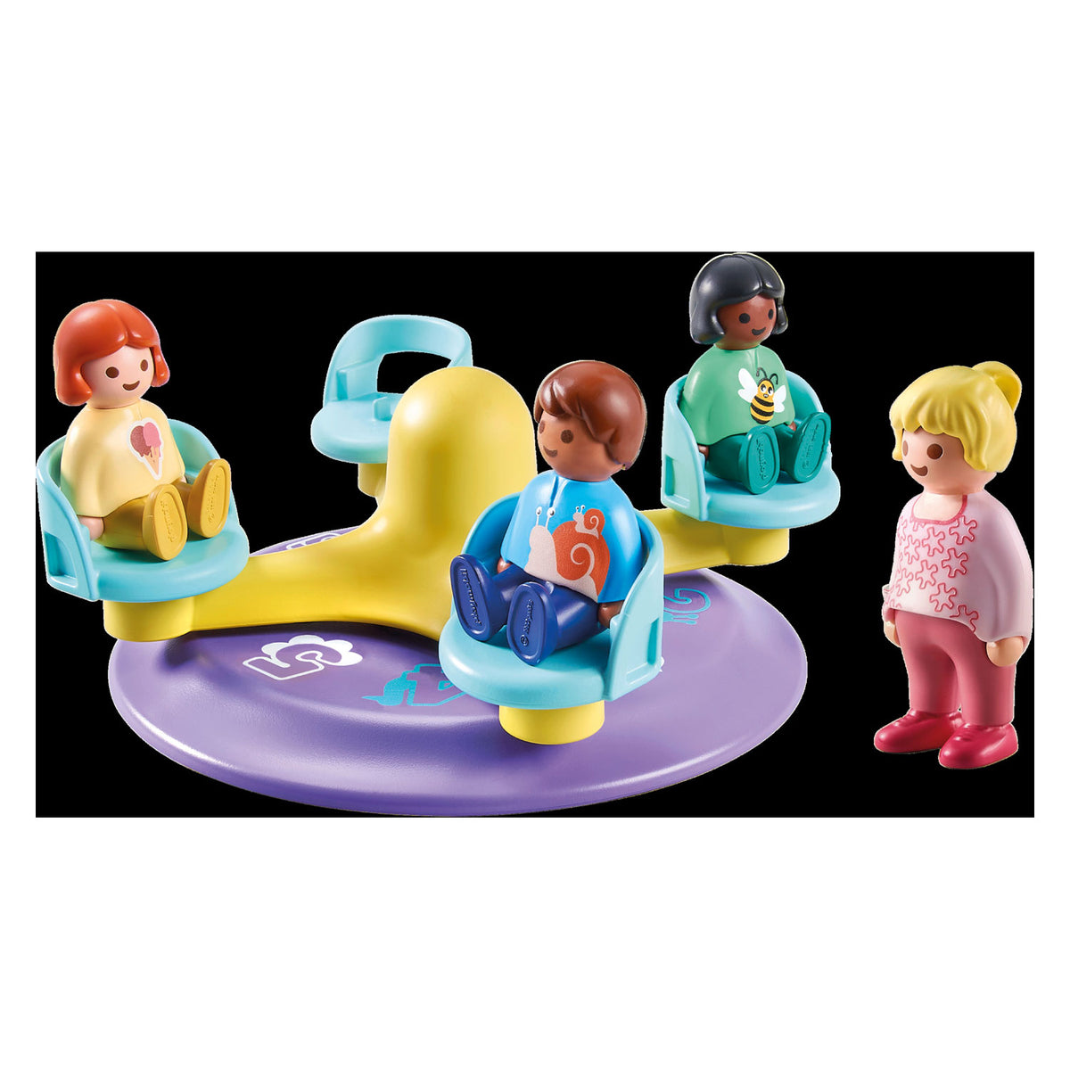 Playmobil 1.2.3. Carousel per bambini 71324