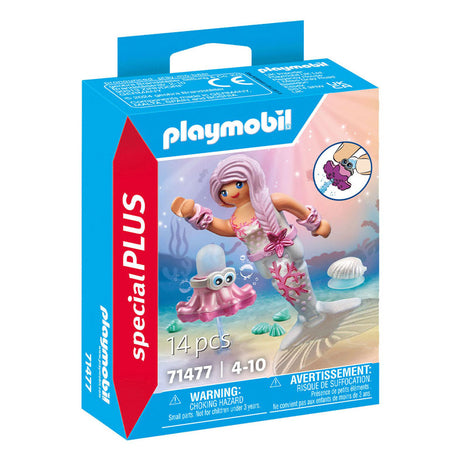 Playmobil 71477 special plus sirena con polpo che spruzza | 2 pezzi