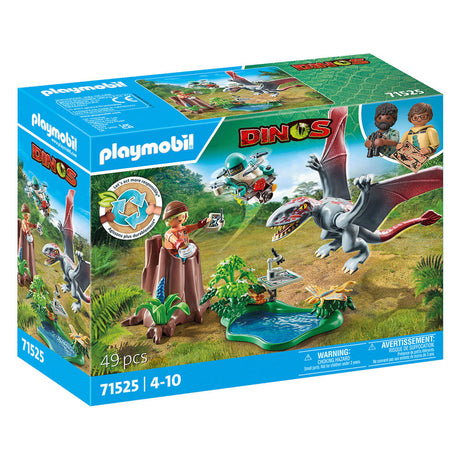 Playmobil Dinos Osservazione Post per Dimorphodon 71525