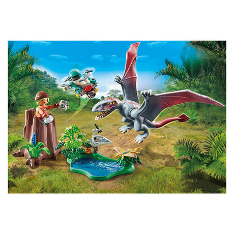 Playmobil Dinos Osservazione Post per Dimorphodon 71525