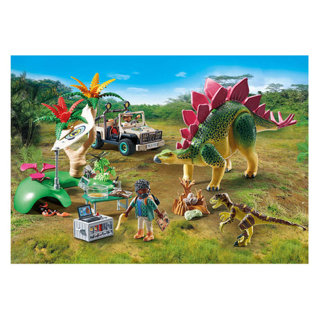 Stazione di ricerca sui dinosauri Playmobil con dinosauri - 71523