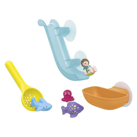 Playmobil junior divertimento di pesca in acqua con animali marini - 71689