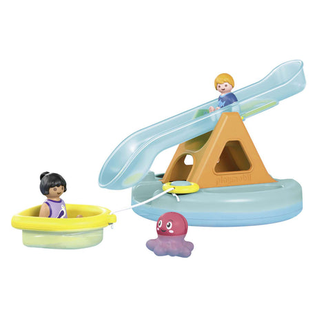 Playmobil isola balneabile junior con scivolo acquatico - 71687