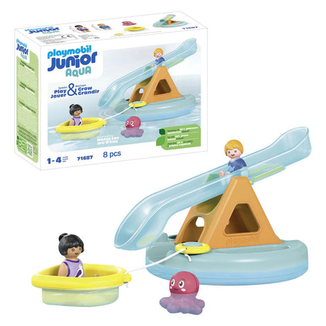 Playmobil isola balneabile junior con scivolo acquatico - 71687