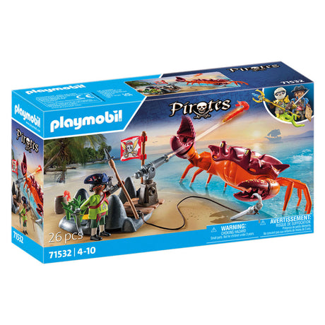 I pirati Playmobil combattono contro il granchio gigante - 71532