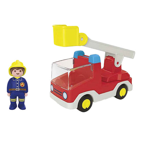 Playmobil camion dei pompieri junior con scala - 71683