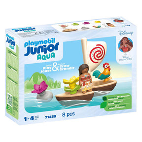 Playmobil junior disney il catamarano di vaiana - 71459