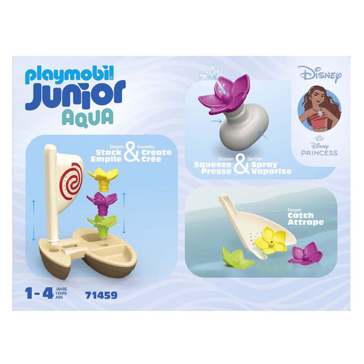 Playmobil junior disney il catamarano di vaiana - 71459