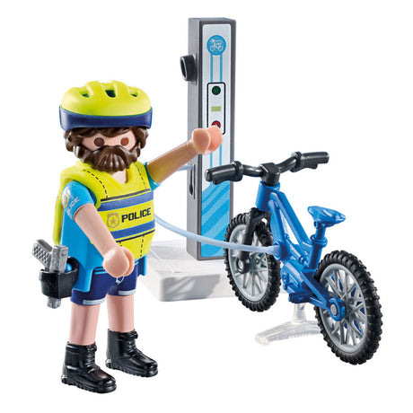 Playmobil Action Heroes Pattuglia in bicicletta della polizia 71732