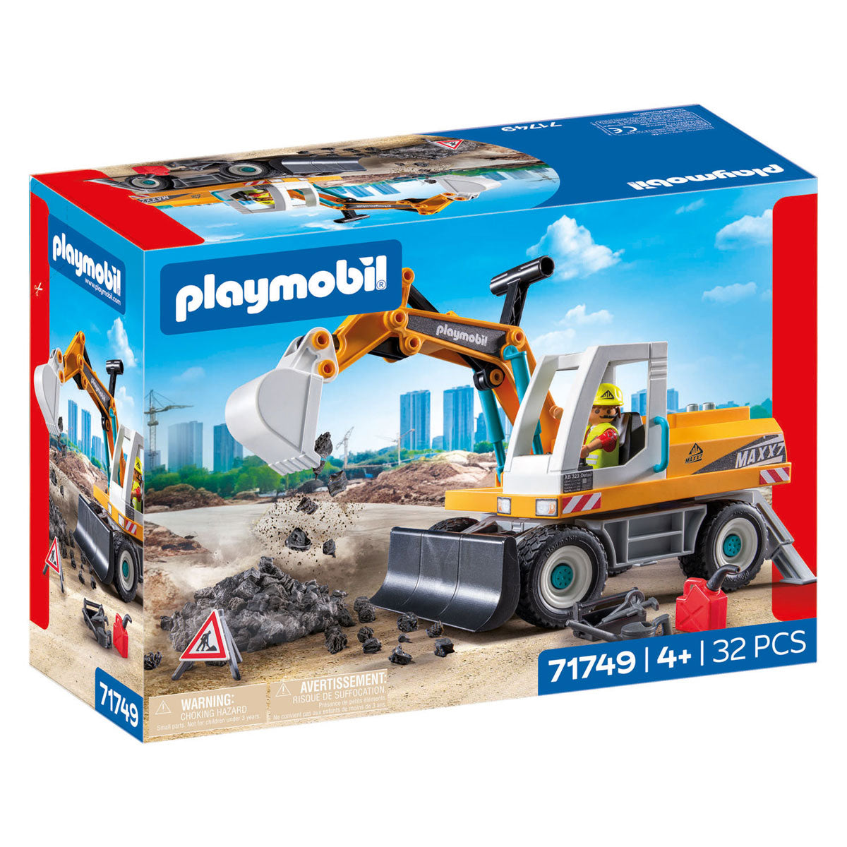 Playmobil Action Heroes Grande escavatore 71749