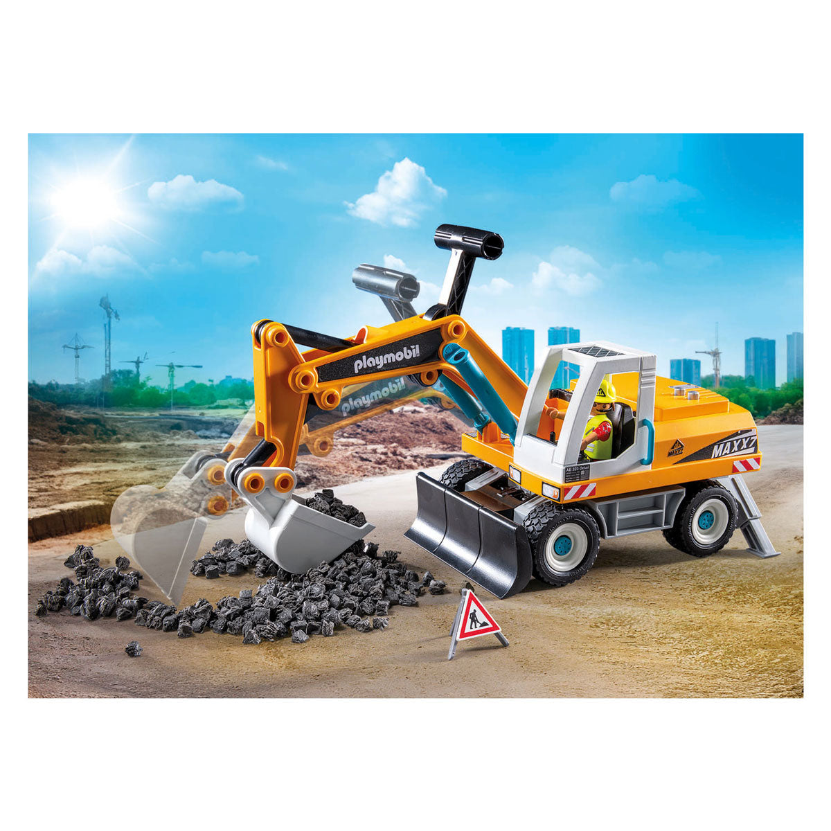 Playmobil Action Heroes Grande escavatore 71749