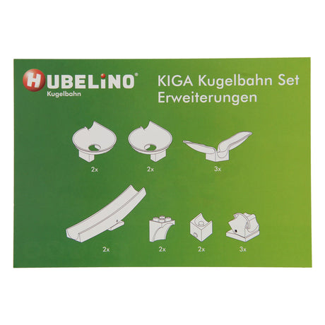 Set di espansione del set scolastico KIGA Pista per biglie Hubelino