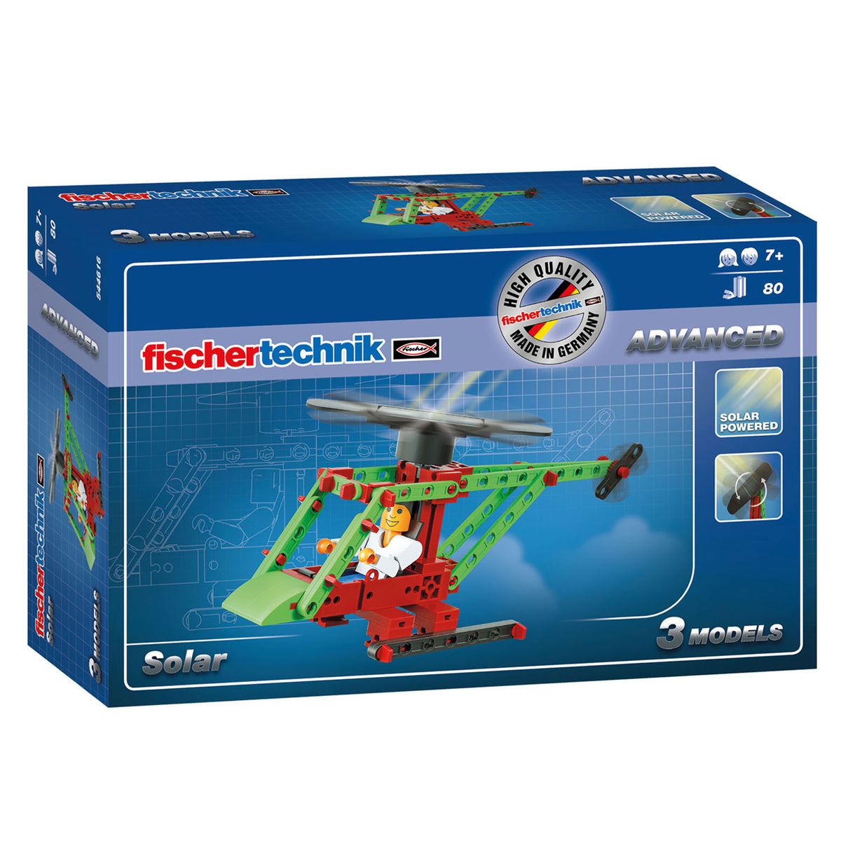 Fischertechnik advanced - set solare, 80 pz.